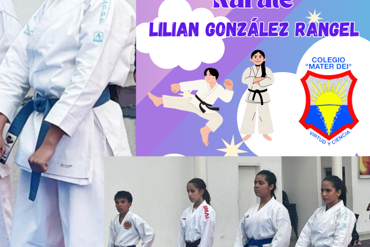 ¡Orgullo Estudiantil! Lilian González Rangel destaca en Karate